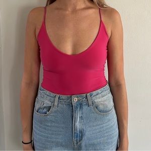 Pretty little thing pink bodysuit